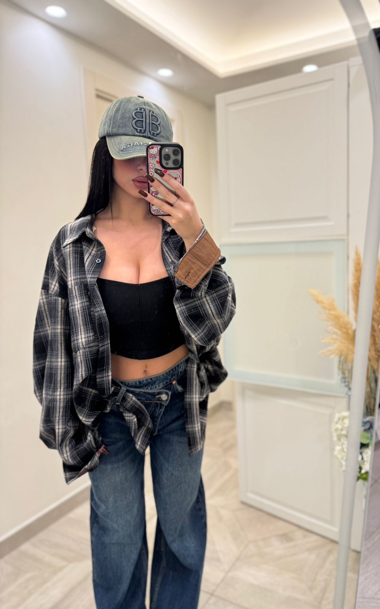 Camicia squares illy