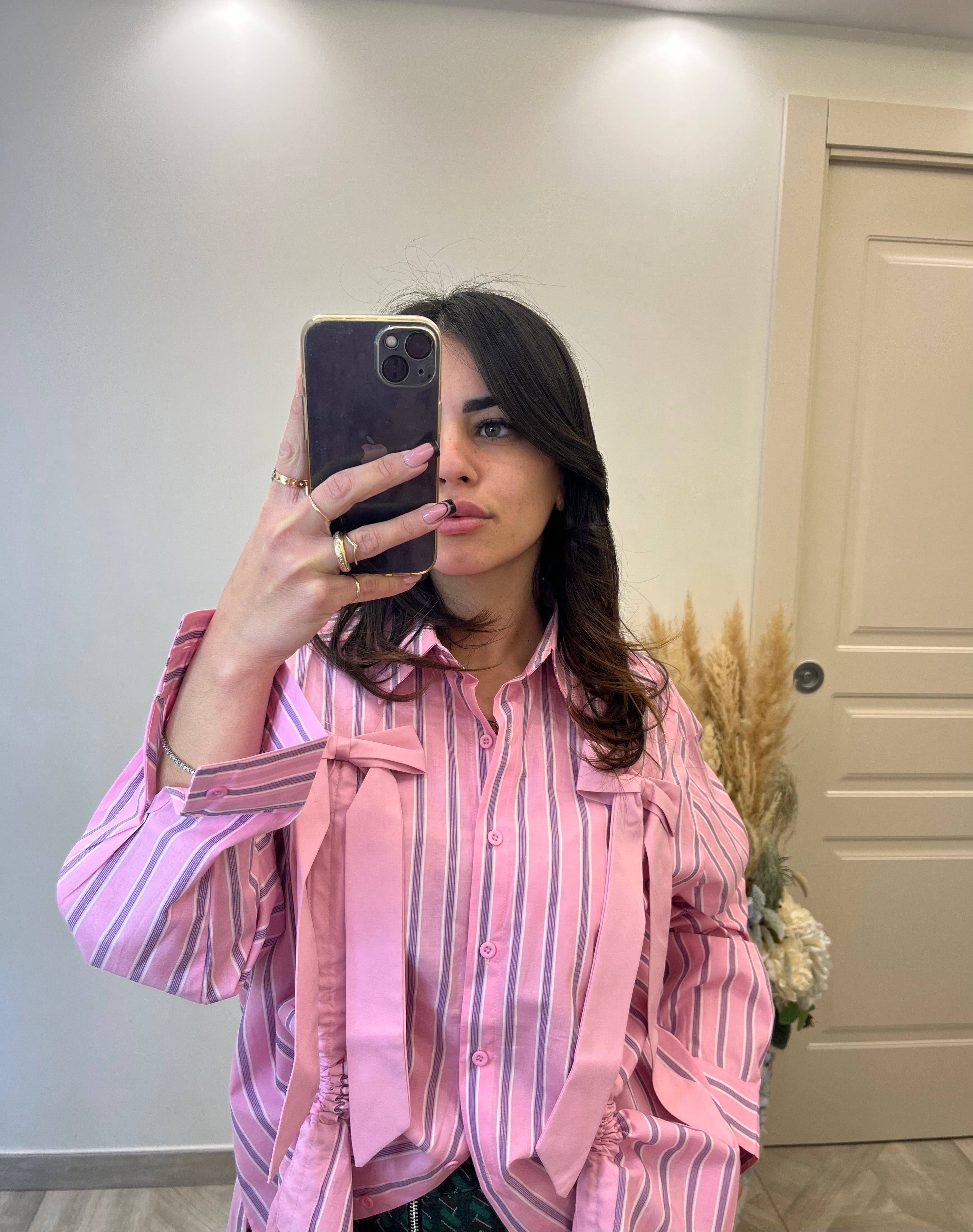 Camicia fiocco